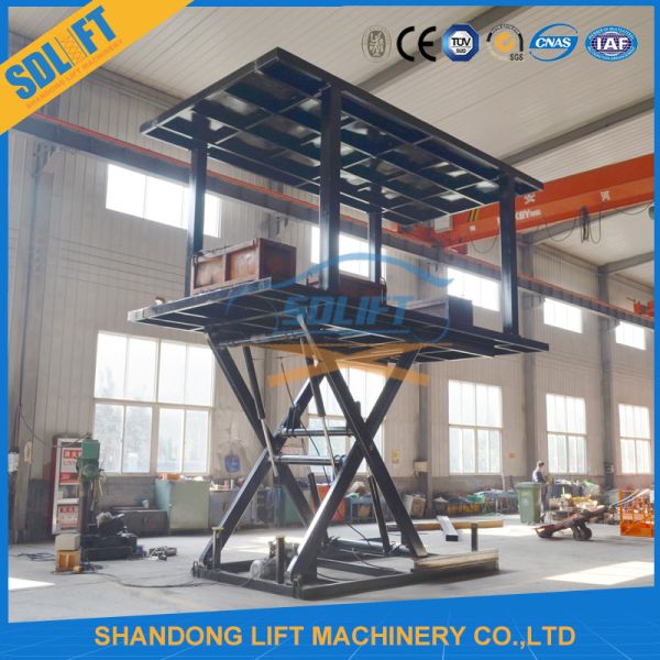 ascenseur de voiture de 3T 3M Double Deck Hydraulic pour les garages à la maison