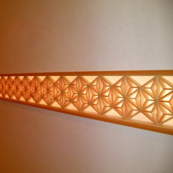 Офиса Kumiko сада FSC Cypress раздел рассекателя комнаты деревянного деревянный