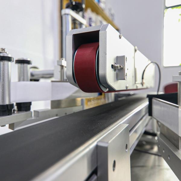Double Side Flat Sticker Applicator Automatic Square Bottle Front Back Two Sides Labeling Machine