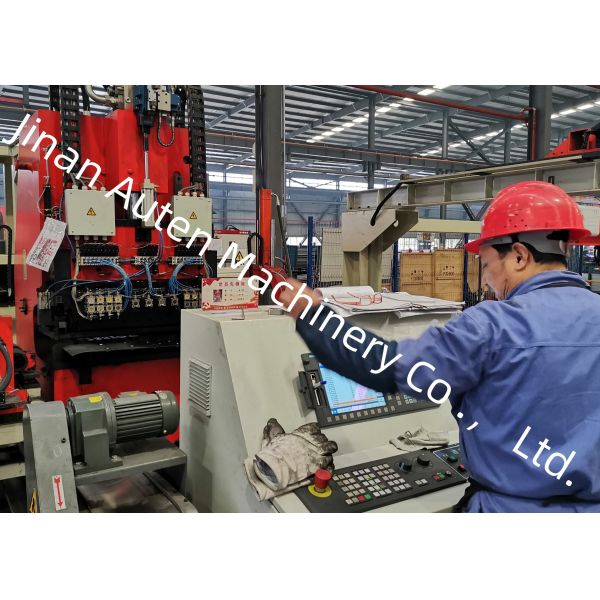 4-9mm Plate Thickness Cnc Automated Sheet Metal Punching Processing Line For Heavy Duty Vehicle