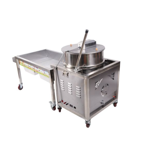 Commercial Spherical Popcorn Making Machine Stainless Steel
