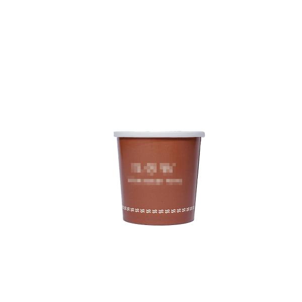 Embossing 12 Oz Coffee Paper Cup for Customized Disposable Eco-Friendly Bamboo Pulp Cups