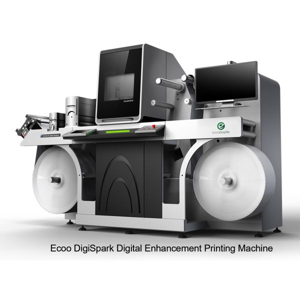 Ярлык сети цифров лакирует печатную машину 330mm DigiSpark Шрифта Брайля