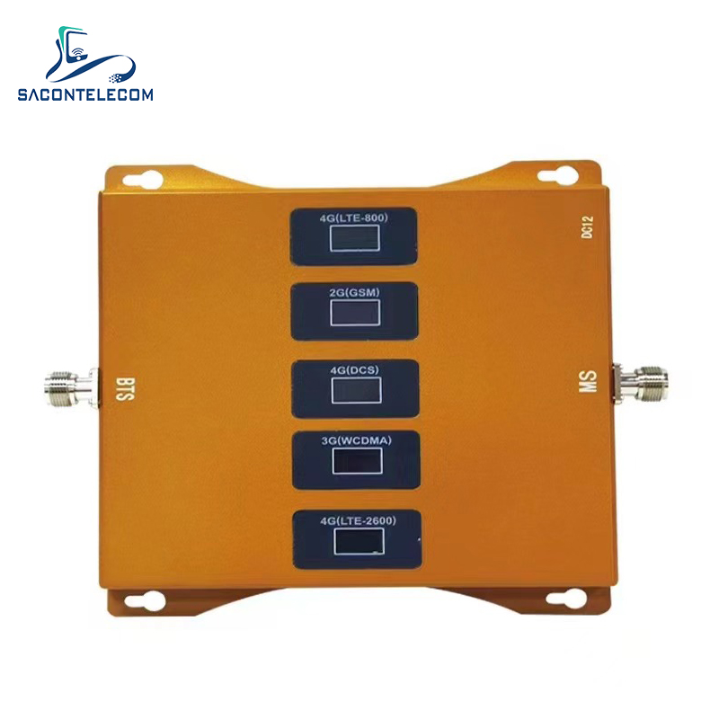 GB6993-86 Усилитель сигнала мобильных телефонов 23dBm GSM DCS 3G 4G LTE 5 полос