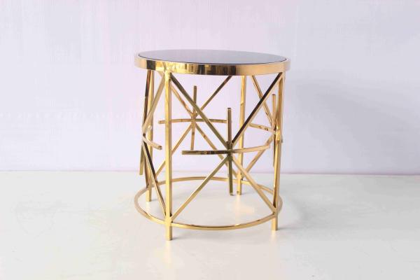 Deluxe Living Room Home Furniture Delicate Design Modern Side Table for Hotel