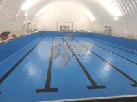 Intelligent PVC Above Ground Swimming Pool For Adults Self Stabilizing Design