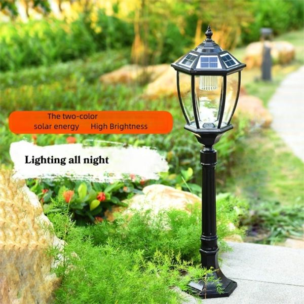 LED Solar Garden Light With High Efficiency Weather Resistant Fast Charging for Patio & Garden