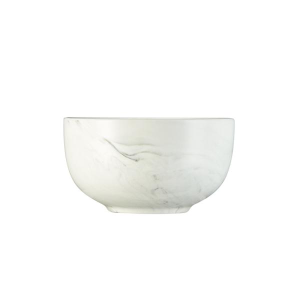 Modern White Porcelain Dinnerware Set Marble Pattern Plate Bowl Mug
