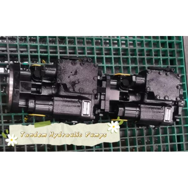 Cast Iron Harvester Tandem Hydraulic Pumps Durable Performance