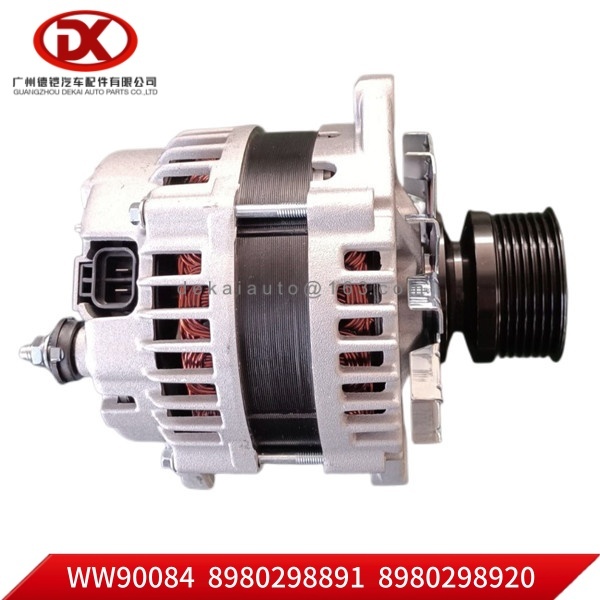 Alternator 24V 90A 8980298891 8980298920 8 98029889 1 8 98029892 0 for ISUZU NPR 4HE1 700P 4HG1 4HK1 4JJ1 Truck Parts