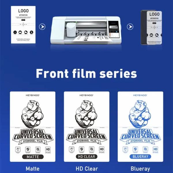 Hydrogel Tpu Mylar Film Cutting Machine Anti Scratch