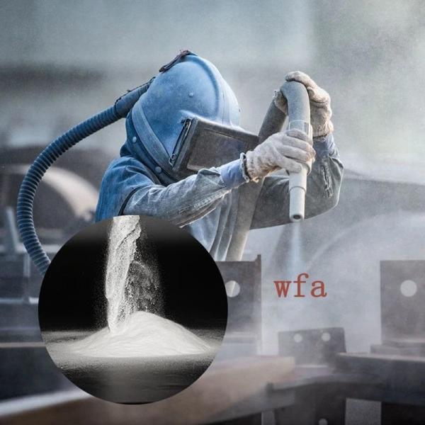 99% Wfa White Corundum Sand F24 White Aluminum Oxide Grits For Polishing Blasting