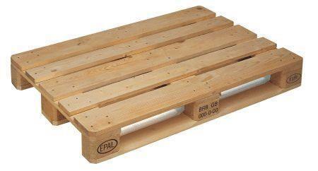 Second Hand Epal Wooden Pallet 4 Way Entry Used Wood Pallet