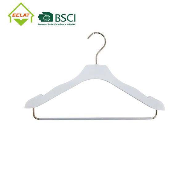 44cm PS Nickeling Heavy Duty Plastic Hangers Multipurpose