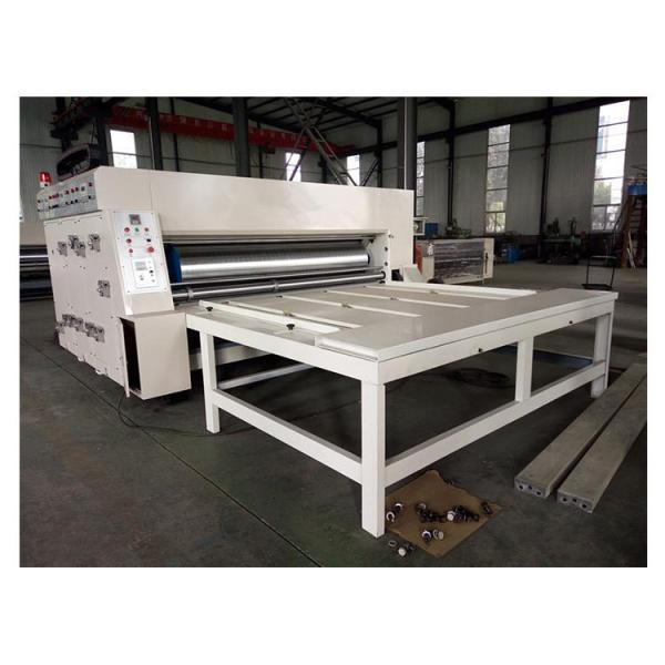 High Definition Flexo Printing Slotting Rotary Die Cutting Machine For Corrugated Carton Box