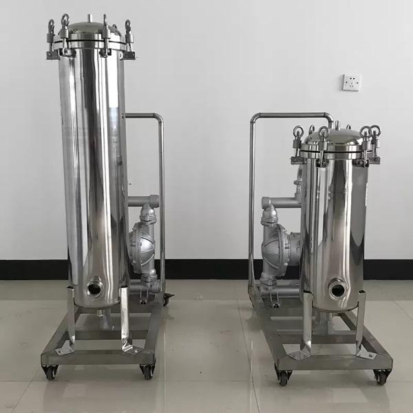 1/4NPT Vent Stainless Steel Bag Filter Housing - Durable Construction