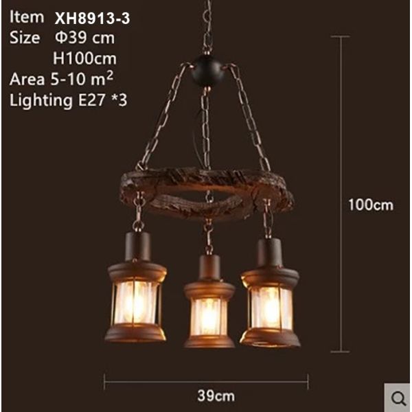 Аттестация Рохс Се древесины и металла украшения Рустий крытая привесная светлая