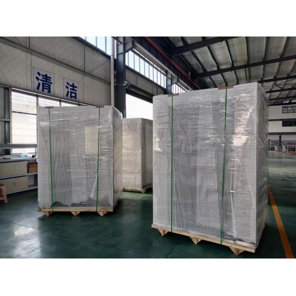 Modular Air Shower Room Customized Size Double Doors Interlock Air Shower Clean Room Design