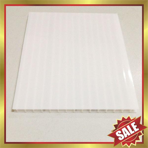 opal PC hollow sheet,hollow polycarbonate sheet,pc sheeting for greenhouse and building cover