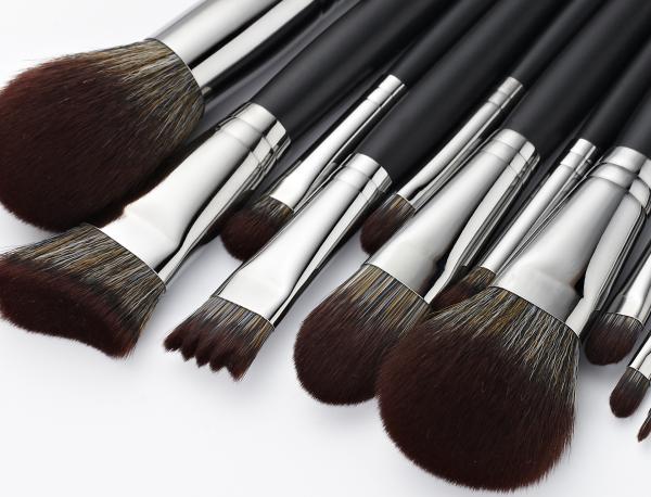 OEM Professional Makeup Brush Set With Synthetic Hair And Copper Handle