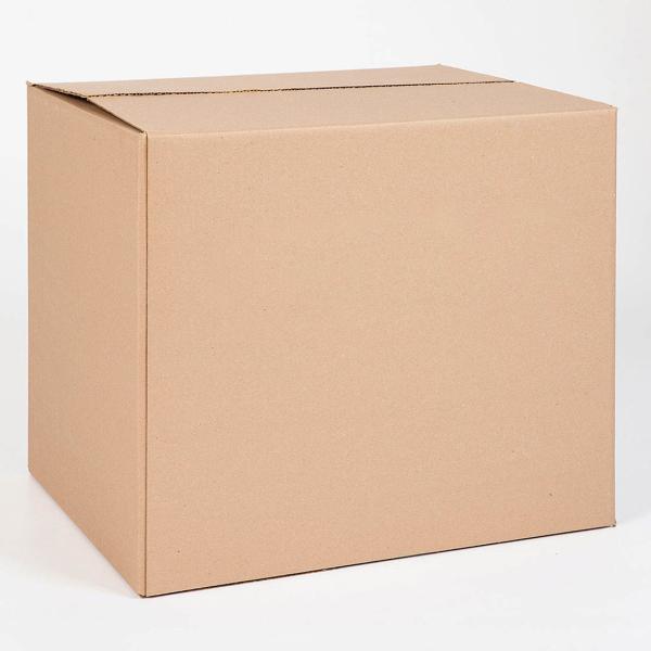 Brown Kraft E Flute Corrugated Box Customized Printing Logo