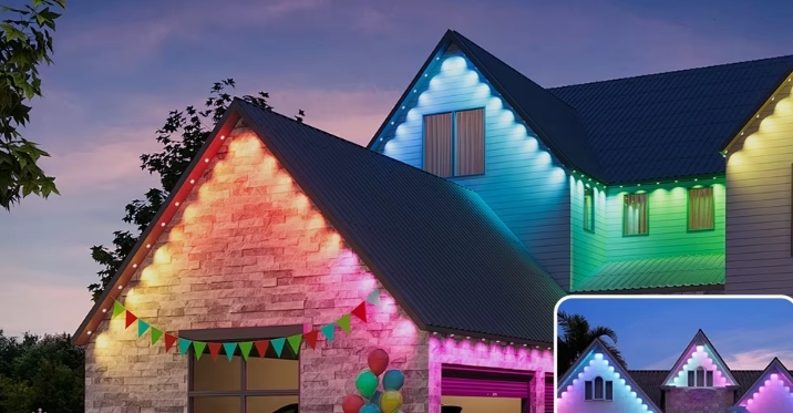 RGB Point Led Pixel Light  Track Lighting  Outdoor ROOF Lights Decoration