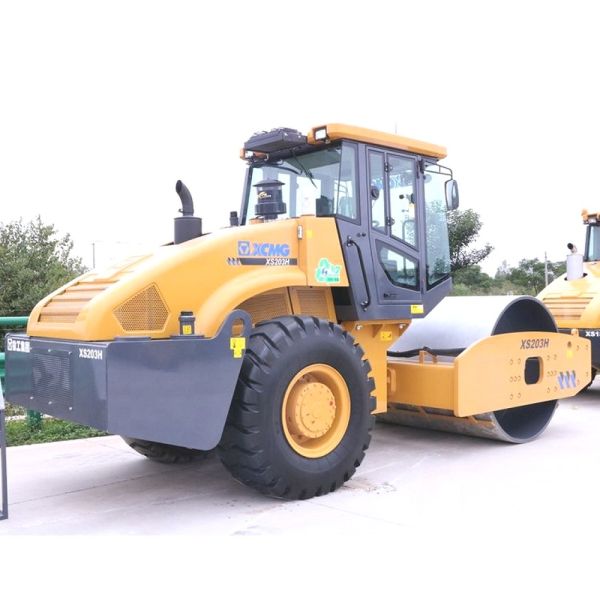 Kilowatt hydraulique 2130mm de la tonne XS203H 140 de la machine XCMG 20 de compacteur de la terre de rouleau