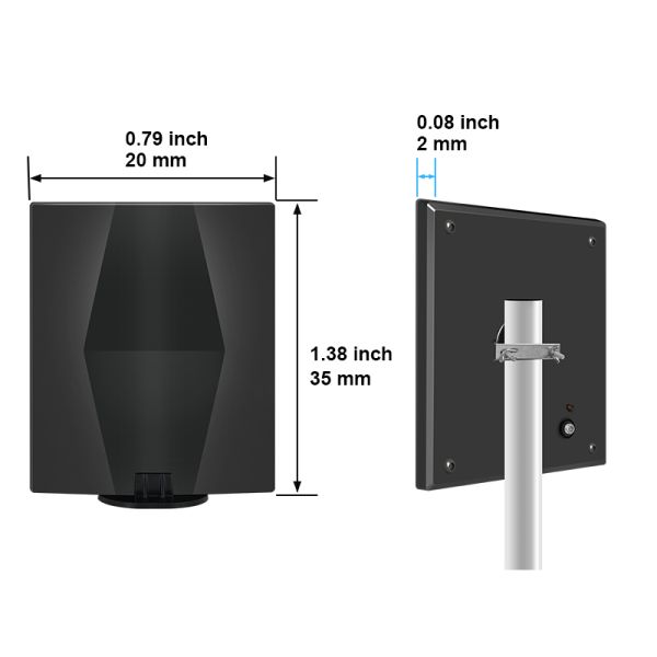 Телевизионные каналы антенны ТВ усилителя VHF UHF ТВ антенн крытые на открытом воздухе 4K 8K панели высокой эффективности HD воздушные бесплатно