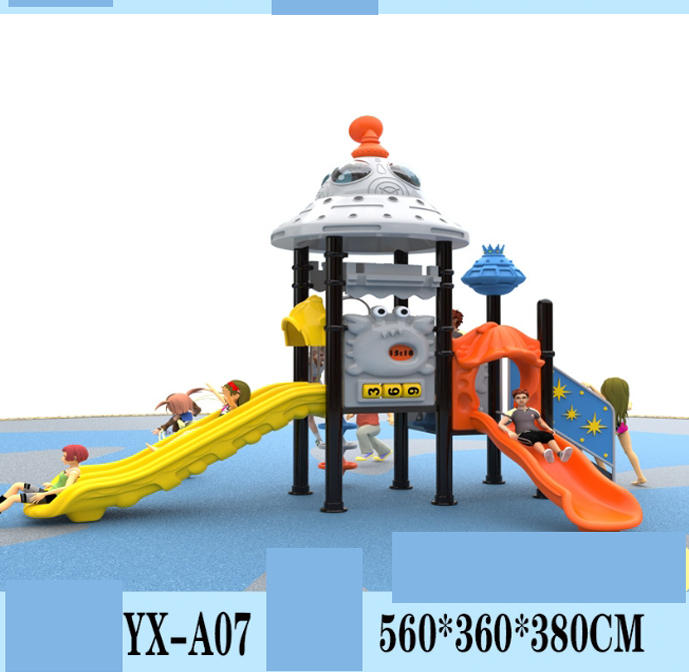High-quality LLDPE plastic galvanized steel outdoor  children's playground equipment kindergarten at a competitive cost 
