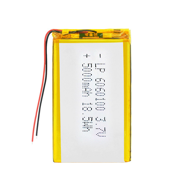 5000mAh 3.7V Lithium Polymer Battery with 500 Times Cycle Life - High Capacity LiPo Rechargeable Battery Pack