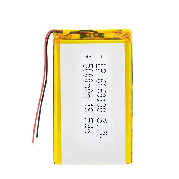 5000mAh 6060100 Li Polymer Battery 3.7V Lipo 500 Times Cycle Life