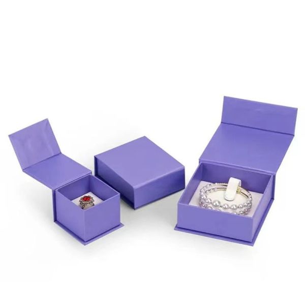 Custom Jewelry Magnetic Gift Box Cardboard Paper Watch Packaging Box Book Shape