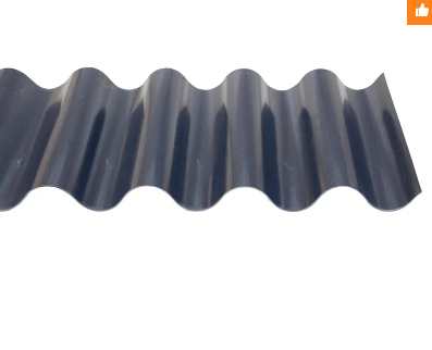 Robust PVC Ceiling Sheets Customized Coloured Corrugated Sheet Square