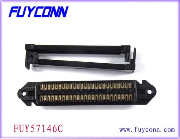 Conector da braçadeira do Pin Centronic IDC da fêmea 64 com braçadeira de cabo 2.16mm