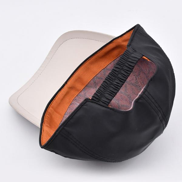 UV/UPF seco rápido feito sob encomenda, tampão de corrida da proteção solar, tampão respirável de pouco peso do poliéster do esporte 6-Eyelets