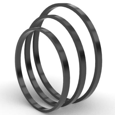 Black 80mm 90 Degree Edge Coupling Gaskets Cam And Groove Gasket