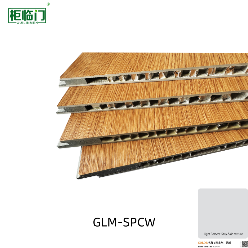 Lightweight SPC Honeycomb Wall Panels Recyclable Bulk Wall Cladding Material