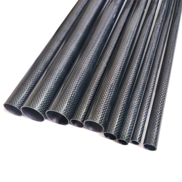 Aerospace Good Flexibility 80mm Carbon Fiber Tube UV Resistant