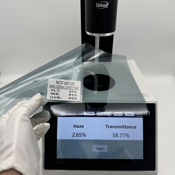 3mil Thickness 61% VLT 99% IRR Nano Ceramic Safety Film for Car Window Solar Insulation