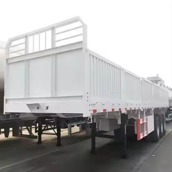 40FT 3 Axle Payload 45T Heavy Duty Mechanical Suspension 13pc Leaf Spring Wall Side Semi Truck Trailer