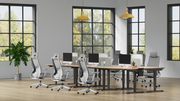 Ergonomic Office Executive Chair Offering Comfortable Seat Cushion Adjustable Height and Tilt Lock for Enhanced Work Efficiency