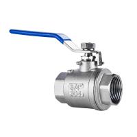 Stainless Steel 2-Piece Ball Valve 304 316 BSP NPT Threaded