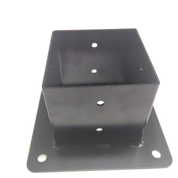 4x4 Actual 3.6x3.6 Post Top Rafter Brackets Wall Mount Support Brackets Kit DIY Kit for Pergola Gazebo Sunroom Carpot