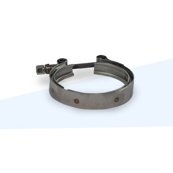 Adjustable Pipe Worm Gear Clamp for Foton Truck ISF2.8/3.8 Stainless Steel V-Clamp
