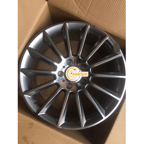 Aluminium Alloy Grey 8J 20 Inch AMG Multi Spoke Wheels G Class W463a