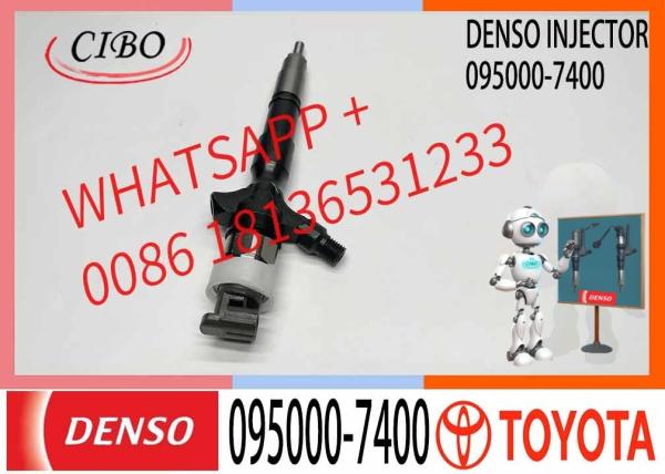 23670-30220 095000-7400 Diesel Fuel Injector for Denso Toyota Hilux 1KD/2KD-FTV Engine Common Rail Fuel Injector Engine Parts