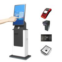 Máquina del pedido del uno mismo del quiosco del pago del uno mismo de NFC con el escáner del código QR de la impresora