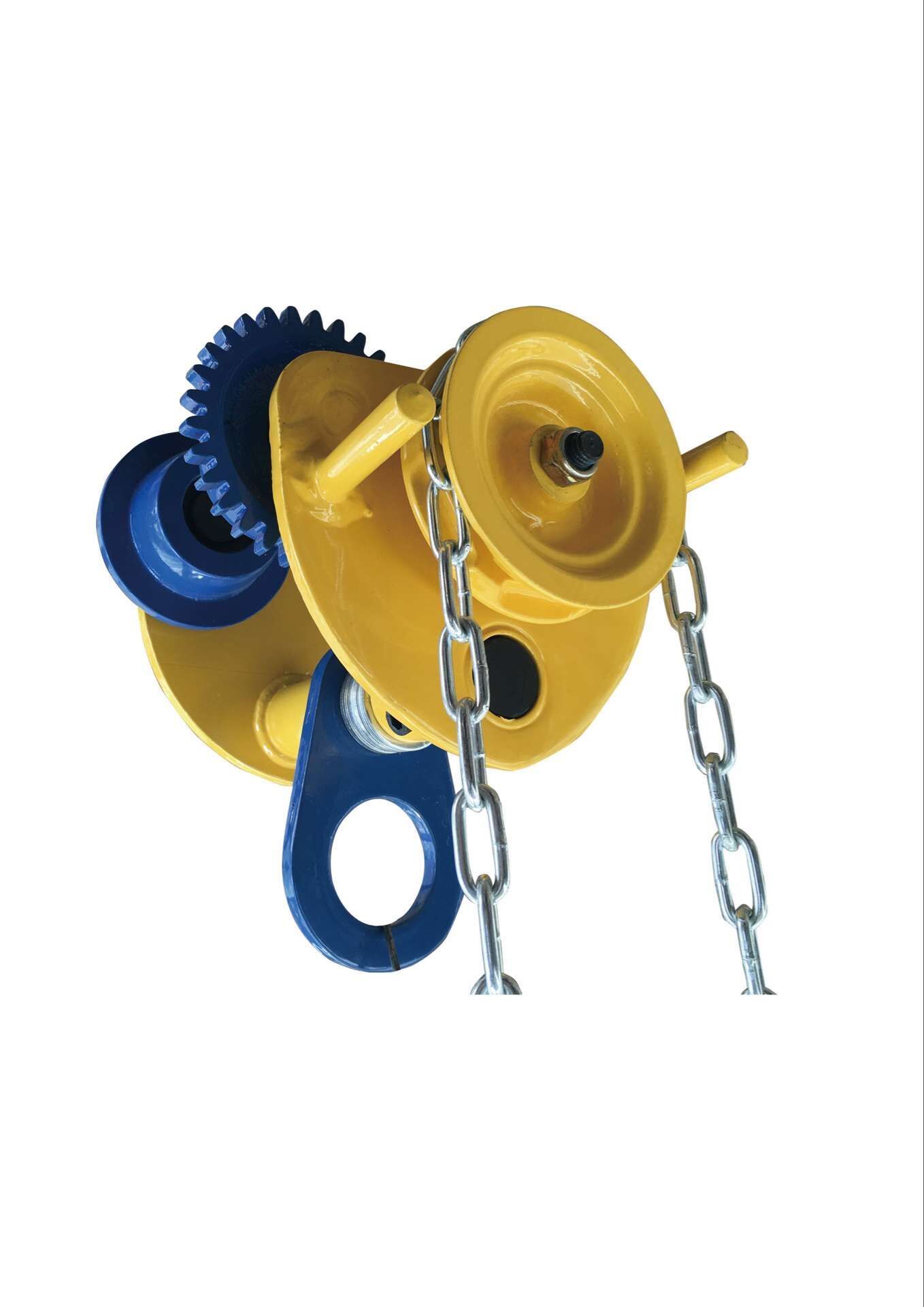 Adjustable Span Monorail Hoist Trolley 0.5T-10T Manual Monorail Trolley With Bearing Wheels
