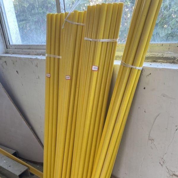 Tubo alaranjado do círculo de IEC60855 IEC61235 FRP para indústrias da drenagem
