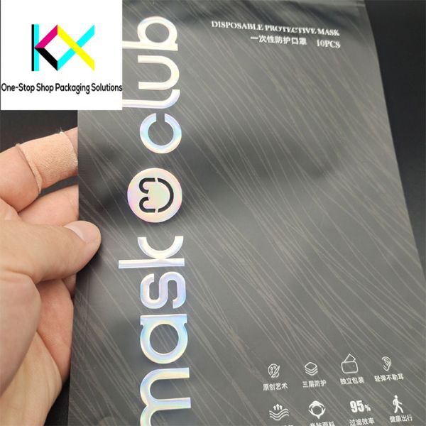 KN95 Surgical Facial Mask Medical Device Packaging Pouches with Clear Window